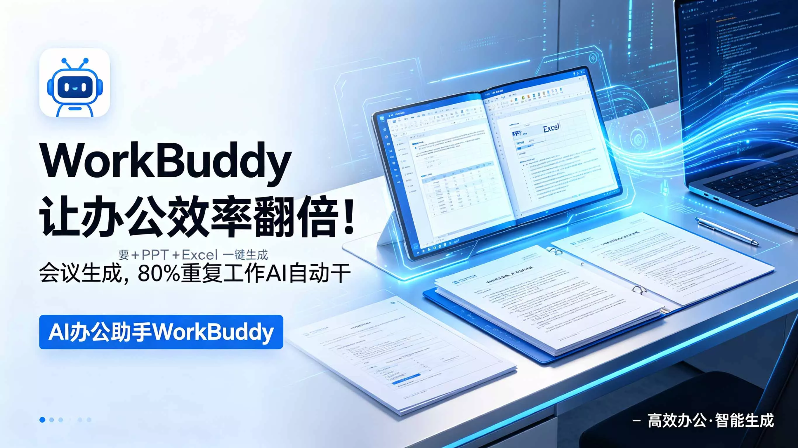 WorkBuddy让办公效率翻倍！会议纪要+PPT+Excel一键生成，80%重复工作AI自动干 - 项目资源网