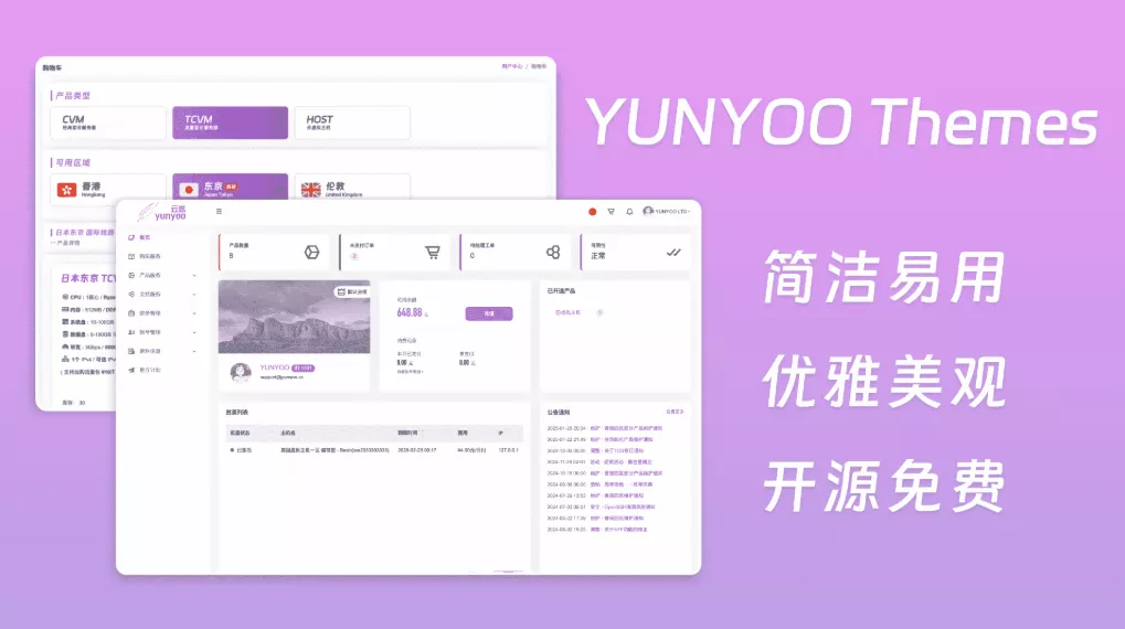 魔方财务系统 YUNYOO财务系统 新秀魔方收银系统 购物车+会员中心模板 - 项目资源网
