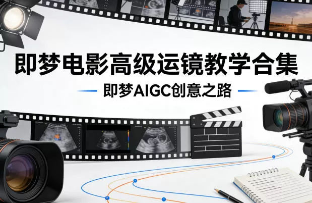 即梦电影高级运镜教学合集，即梦AIGC创意之路 - 项目资源网
