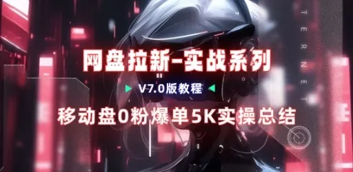 移动云盘项目，我们自己实操爆单一周4000与经验总结 - 项目资源网
