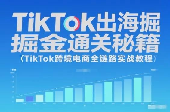 TikTok出海掘金通关秘籍，TikTok跨境电商全链路实战教程 - 项目资源网
