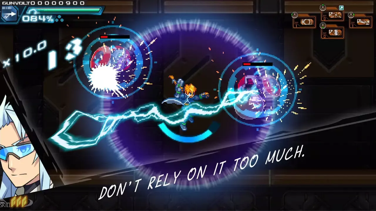 【美版】苍蓝雷霆 GUNVOLT 三棱合极版 .Azure Striker Gunvolt Trilogy Enhanced 中文 【美版】苍蓝雷霆 GUNVOLT 三棱合极版 .Azure Striker Gunvolt Trilogy Enhanced 中文
