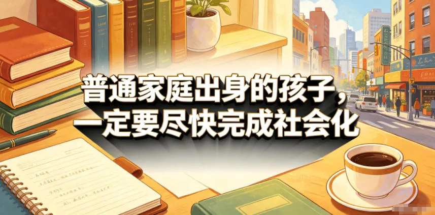付费文章：普通家庭出身的孩子，一定要尽快完成社会化 - 项目资源网