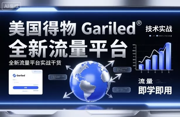 美国得物Gariled技术实战，全新流量平台实战干货，即学即用 - 项目资源网