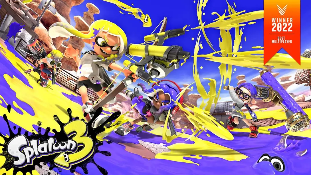 【美版】喷射战士3 斯普拉遁3 Splatoon 3 中文 【美版】喷射战士3 斯普拉遁3 Splatoon 3 中文