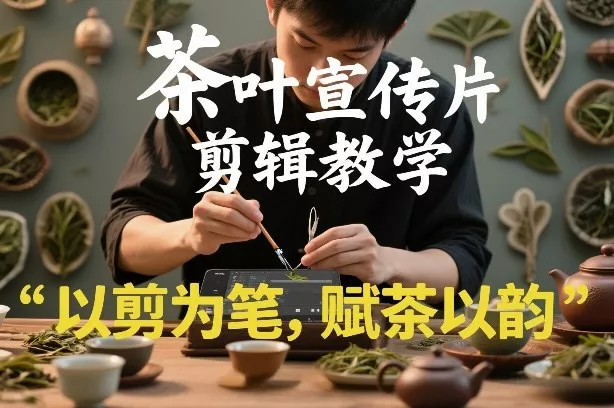 茶叶宣传片剪辑教学，以剪为笔，赋茶以韵，新手也能拍出高级感 - 项目资源网