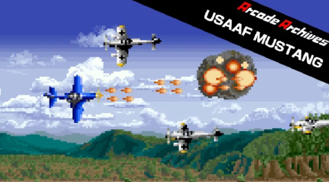 《街机：野马战机 Arcade Archives USAAF MUSTANG》Switch英文版NSP下载 - 项目资源网