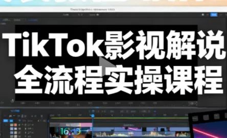凌帧·TikTok影视解说全流程实操 - 项目资源网