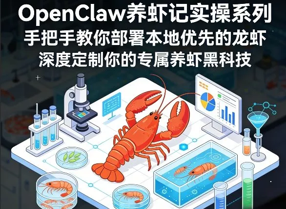 OpenClaw养虾记实操系列，手把手教你部署本地优先的龙虾，深度定制你的专属养虾黑科技 - 项目资源网