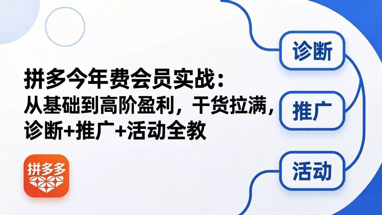 拼多多年费会员实战(更新26年4月24 - 项目资源网