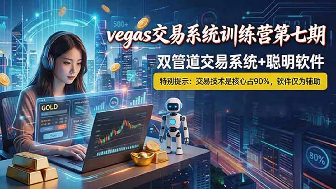 【海外美金AI搬砖】Vegas交易技术+聪明软件， 黄金期货日赚50-1000U， 长期稳定，小白轻松上手 - 项目资源网