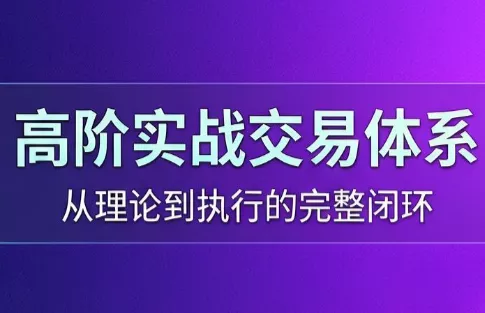 高老师·高阶实战交易体系(更新6月) - 项目资源网